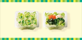 「ほっともっと」人気サイドメニューの“サラダ”がリニューアル！環境にやさしいエコ容器を導入