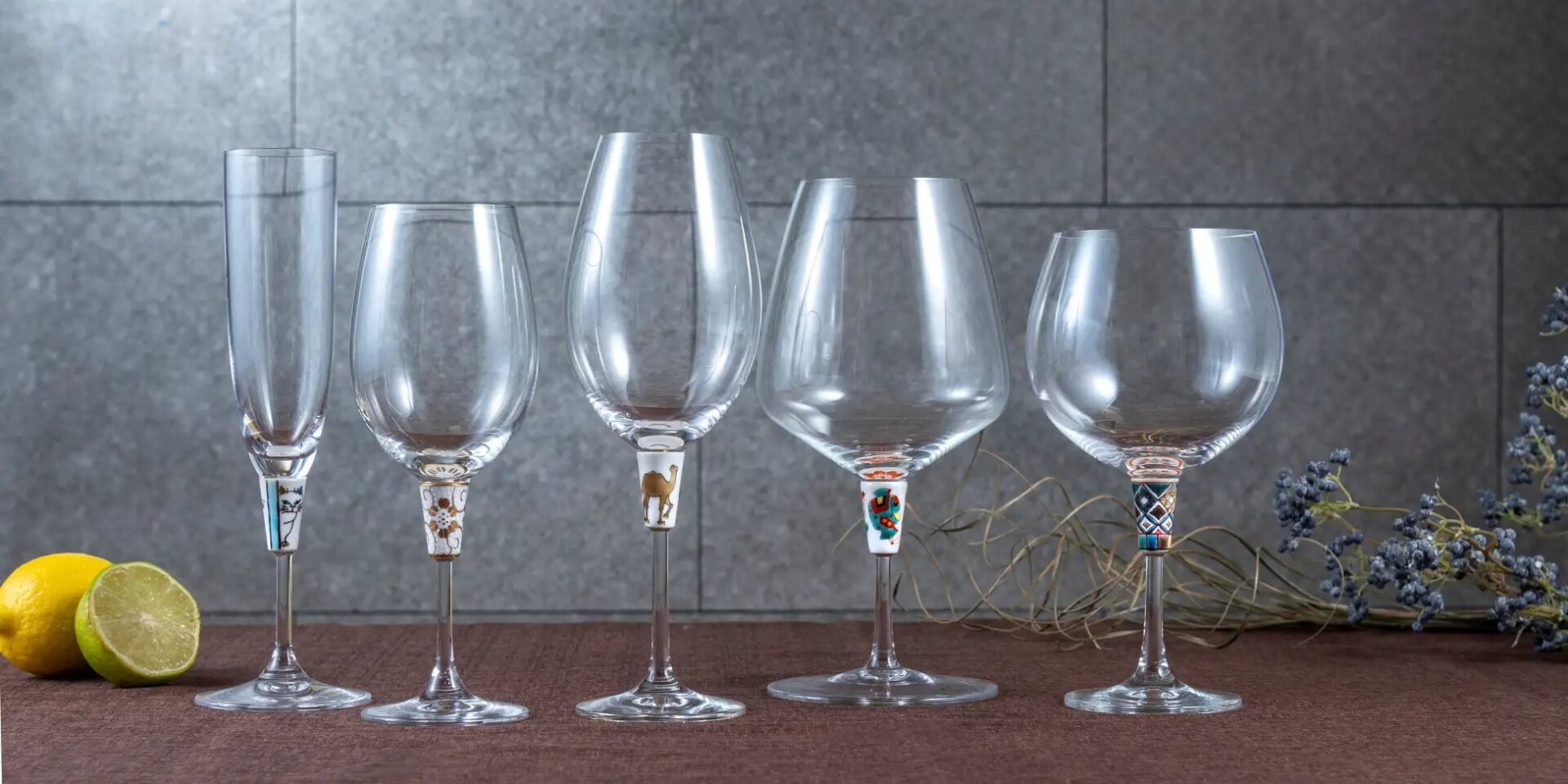 廃棄グラスを九谷焼でアップサイクル！高品質なワイングラスを活用した「リペアグラス」を販売