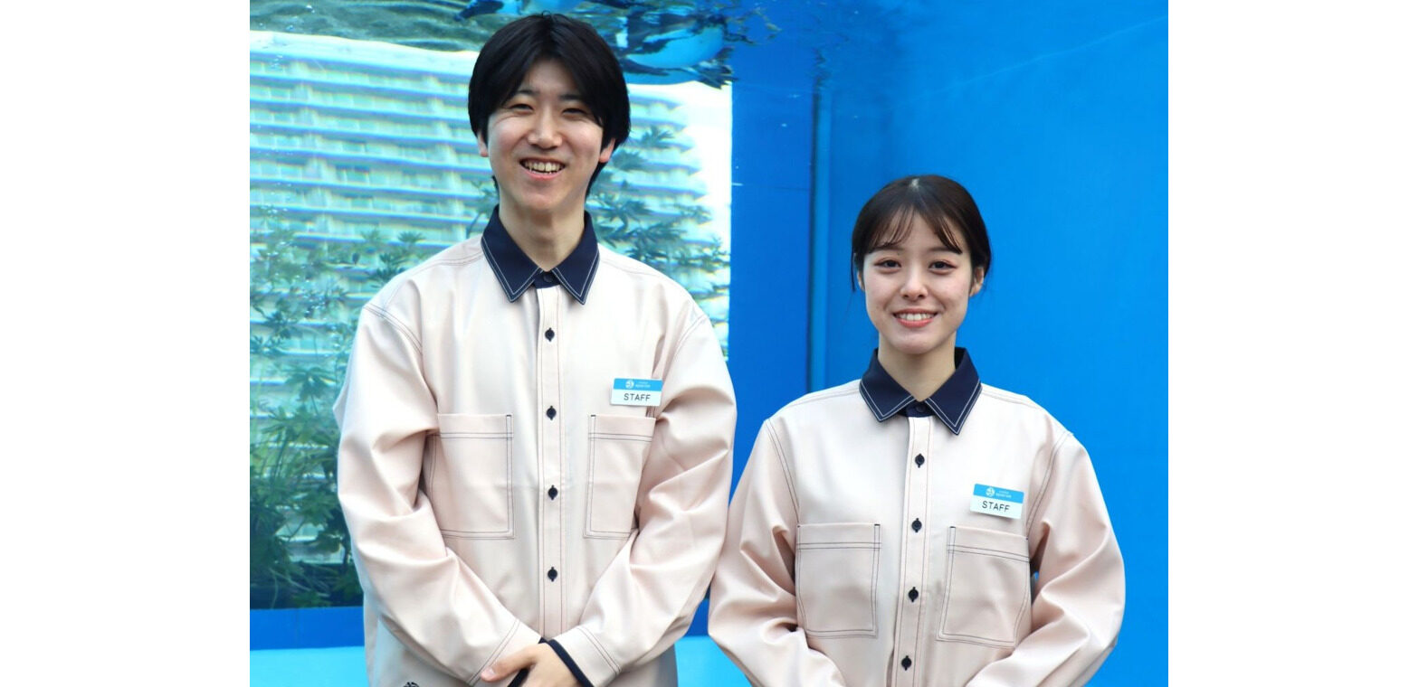 国内初、サンシャイン水族館で使用済み漁網を全面使用した新 
